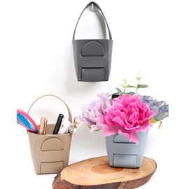 [Ilri-Ham] leather mini basket - storage arrangement camping leather interior basket - Made in Korea